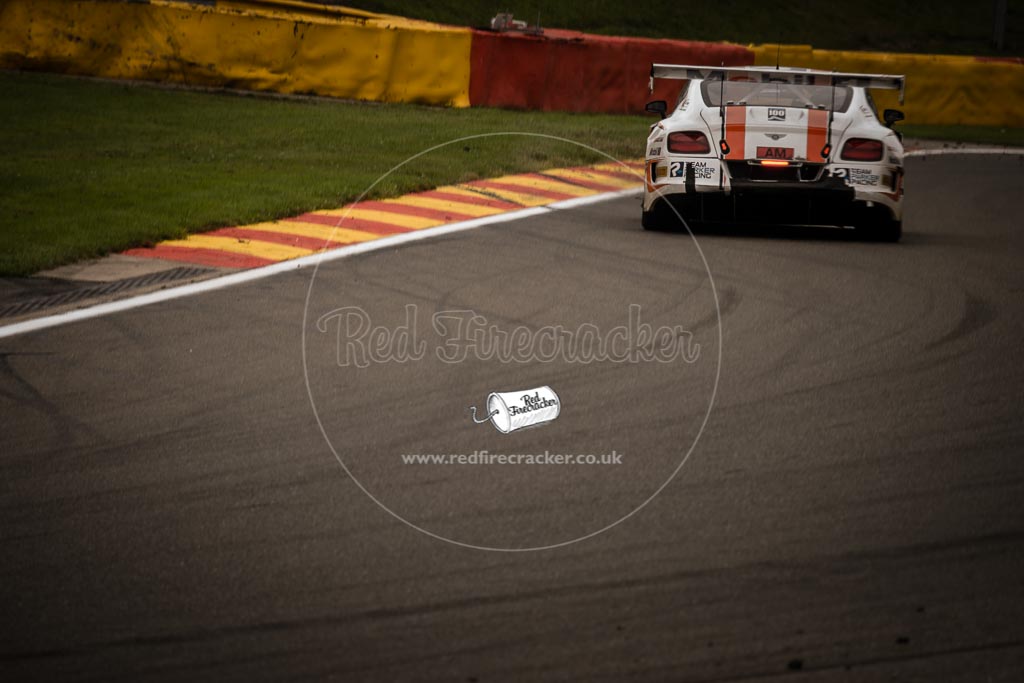 No 30 Team Parker Racing Bentley Continental GT3, Chris Harris, Derek Pierce, Carl Rosenblad, David Perel, Total 24 Hours of Spa, 26th - 31st July 2016
