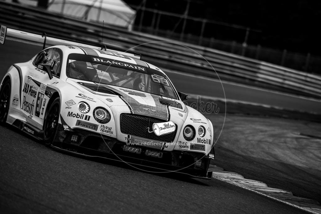 No 30 Team Parker Racing Bentley Continental GT3, Chris Harris, Derek Pierce, Carl Rosenblad, David Perel, Total 24 Hours of Spa, 26th - 31st July 2016