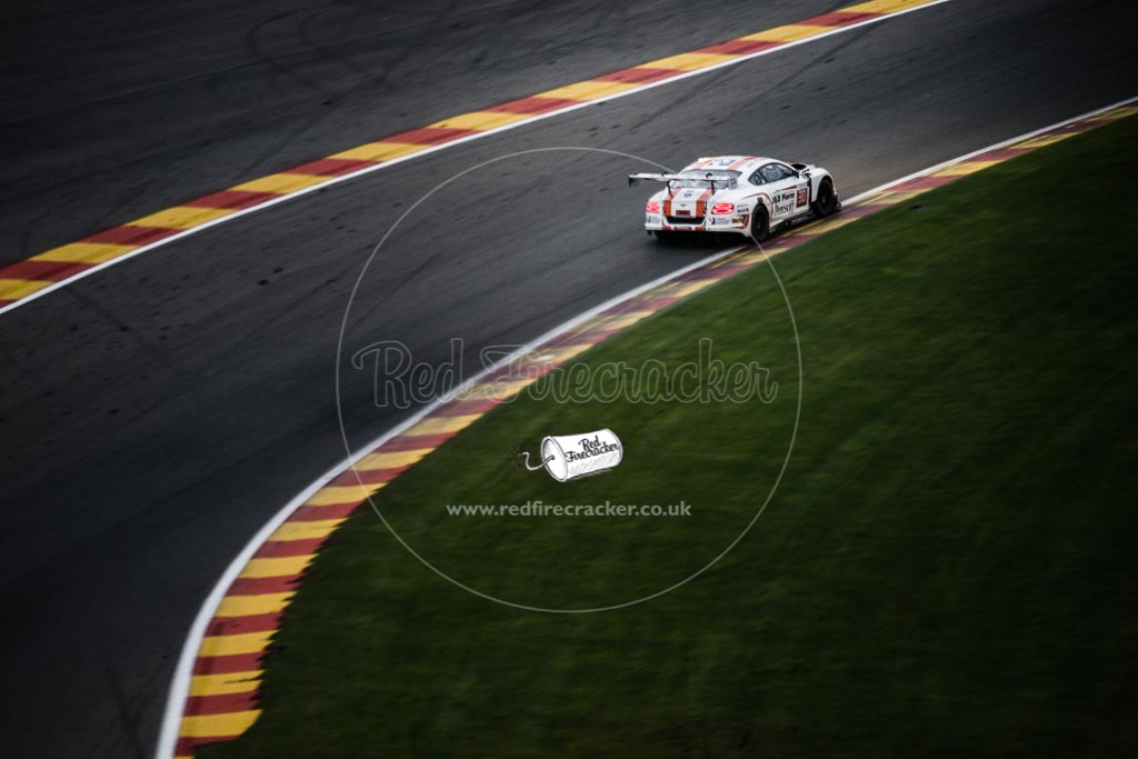 No 30 Team Parker Racing Bentley Continental GT3, Chris Harris, Derek Pierce, Carl Rosenblad, David Perel, Total 24 Hours of Spa, 26th - 31st July 2016