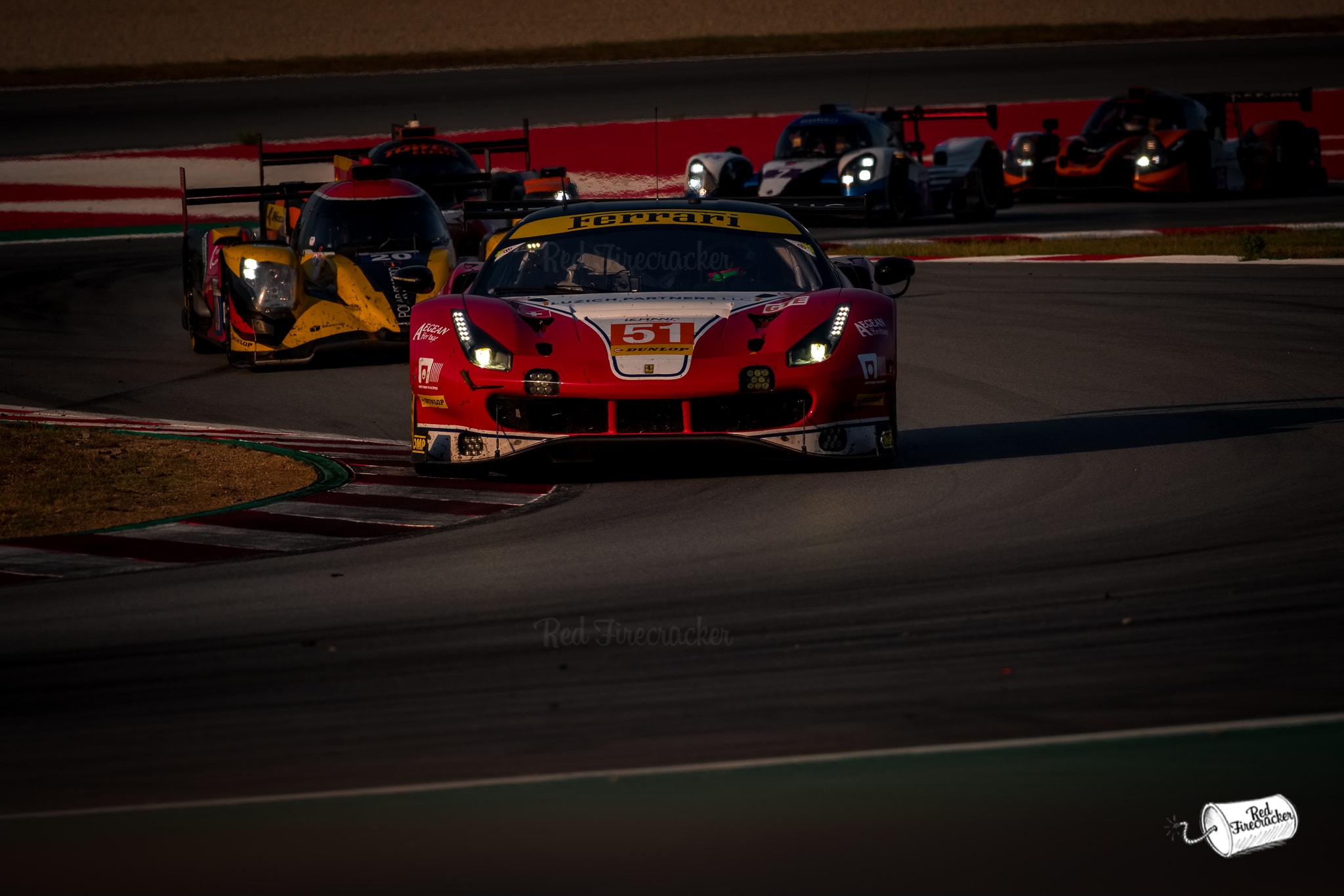 No 51 Luzich Racing Ferrari F488 GTE, LMGTE, ELMS Barcelona 2019