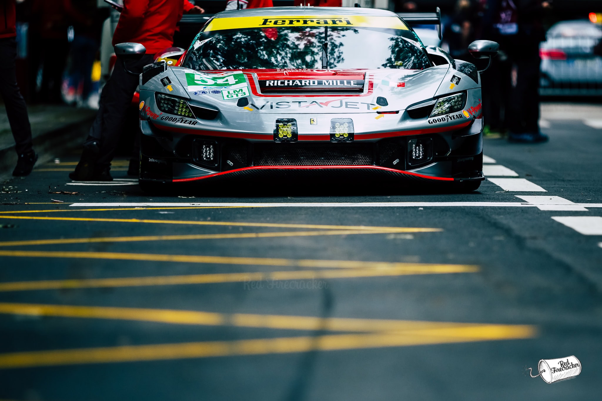 No 54, Vista AF Corse, Ferrari 296 LMGT3, Thomas Flohr, Francesc